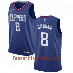 NBA Los Angeles Clippers Trikot Danilo Gallinari 8 Nike 2017-18 Blau Swingman - Herren